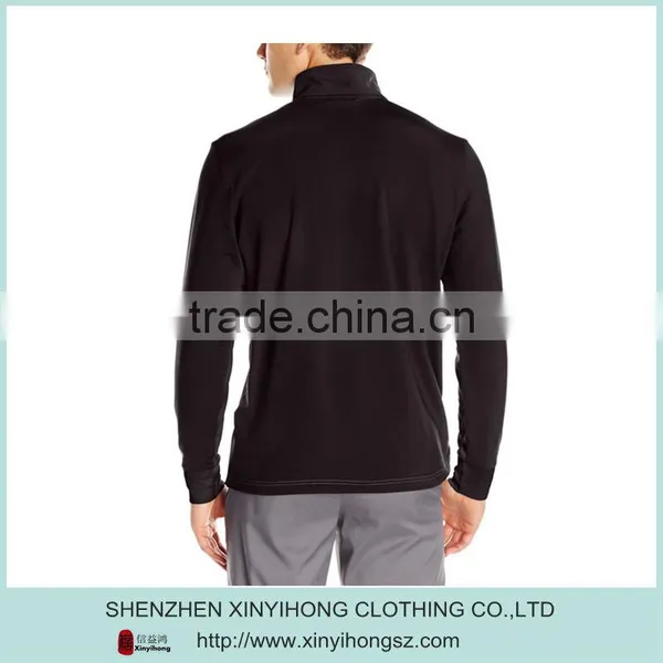 Lightweight Mens Golf Pullover Shirts With Half-zip Placket photo-2