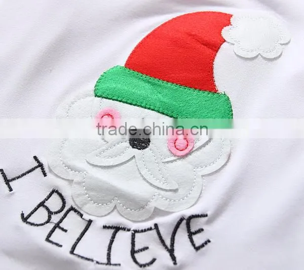 Two Styles Cotton Santa Claus Christmas Baby Boy Clothing Set photo-2