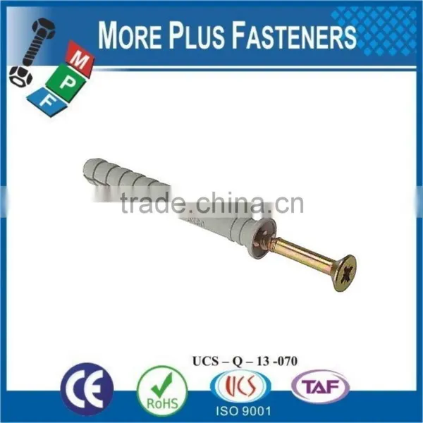 Made in Taiwan Nylon Plugs Hammer Fixing photo-4