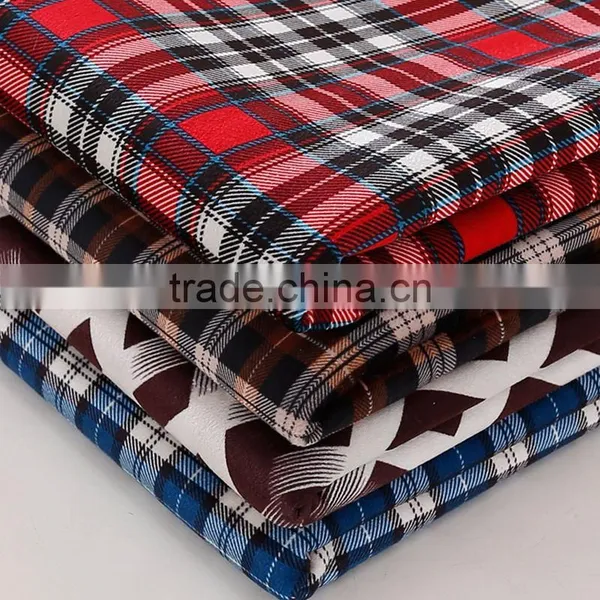 Long Sleeve Custom Quaity Plaids Flannel Clothes Cotton Yarn Dyed Shirt Grey Fabric photo-4