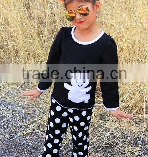 Soft Cotton Polka Dots Halloween Girl Outfits photo-2
