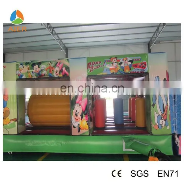 Outdoor Inflatable Obstacle Tunnel Inflatable Bouncy Slide Course For Sale photo-3
