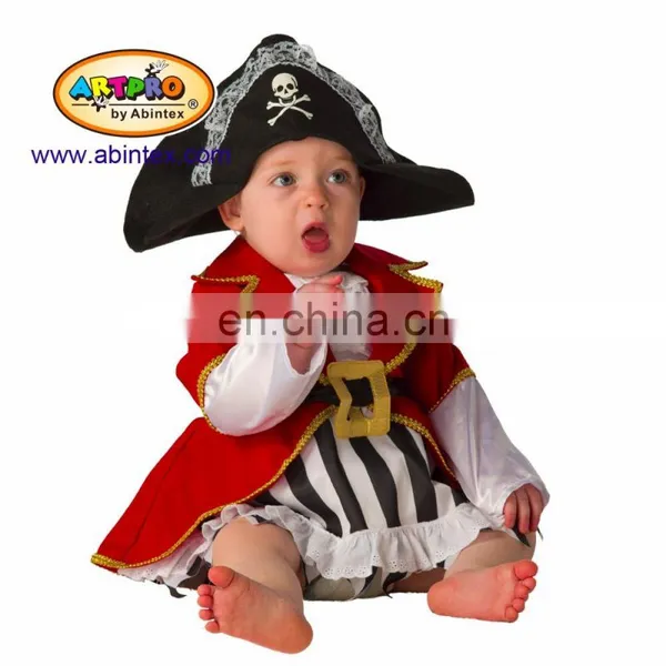 Toddler Costume Pirate Captain (15-077BB) for Carnival Costume With ARTPRO Brand