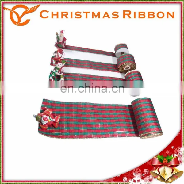 Vertical Stripes In Multiple Colors Ribbon Christmas Lace photo-2