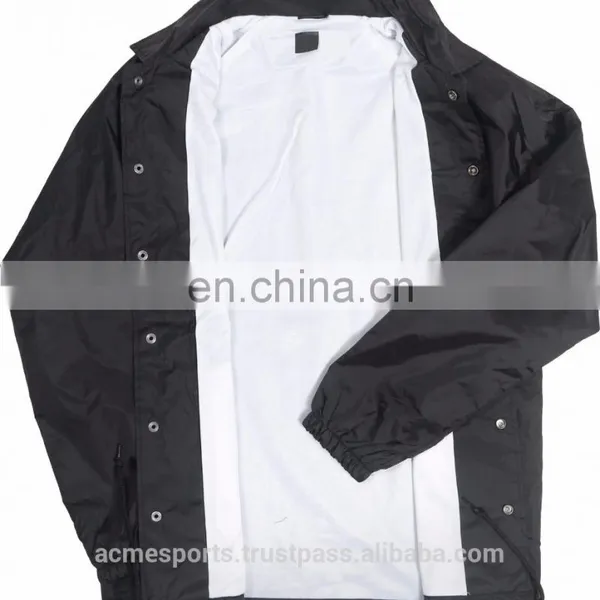Coach Jackets - 2017 Wholesale Nylon Coaches Jackets, Wholesale Men Coaches Jackets, Wholesale Custom Coaches Jackets photo-2