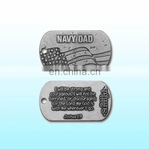 Print Logo Dog Tag Bottle Opener Necklace photo-3