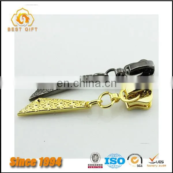 Wholesale Custom Garment Accessories Jacket Gold Metal Butterfly Zippers photo-3