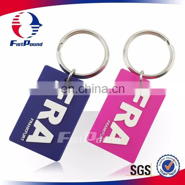 Personalized House Shaped PVC Key Chain photo-4