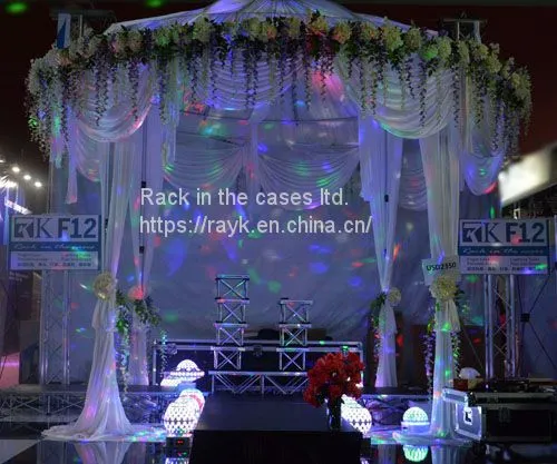 RK Wedding Pipe and Drape Chiffon Drape With Alternative Size From RK for Sale photo-4