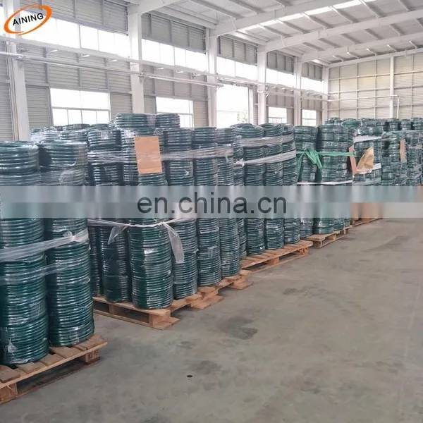 Factory Produce PVC Fiber Reinforced Hose Pipe / Braided Transparent Flexible PVC Garden Hose photo-7