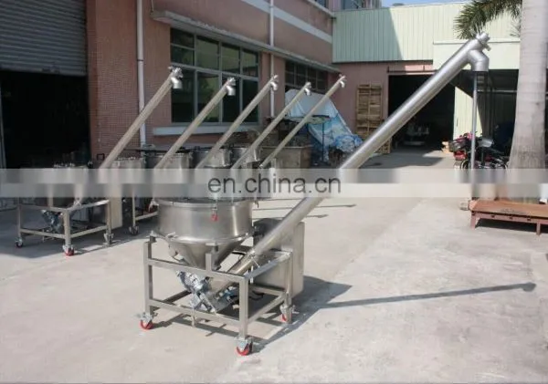 Easy Cleaning Helical Hopper Inclined Flexible Screw Conveyor for Powder photo-6