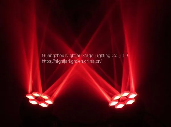 （NJ-L615）LED 6*15W 4in1 RGBW LED Bee Eye Moving Head Light photo-5