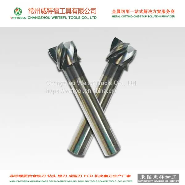 WTFTOOLS Manufacturer Tungsten Carbide Non-standard Composite Chamfering Forming Tools photo-4