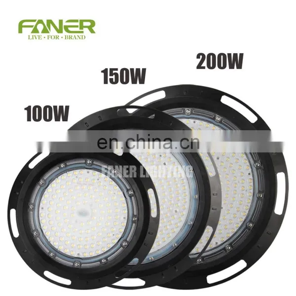 Warehouse Industrial Lighting IP65 Waterproof 100w 150w 200w UFO Led High Bay Light photo-7