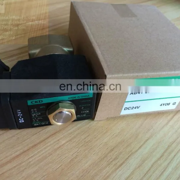 CKD Solenoid Valve Japan Solenoid Valve AB41-02-2-02E photo-2