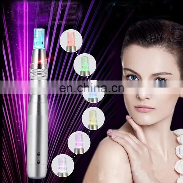 Best Quality 7 Color Electrical Meso Pen Nano Needle Cartridge Led Photon Dermapen photo-6