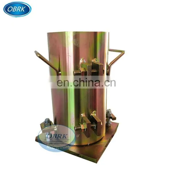 STEEL CYLINDER MOULD Cylinder Mould Concrete Cylinder Mould for Preparing Concrete Test Specimens photo-2