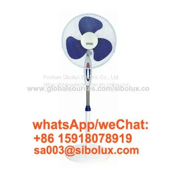 16 Inch Plastic Stand Fan With Timer Setting Round Base/ Electric Standing Fan With 3 Speed Settings photo-2