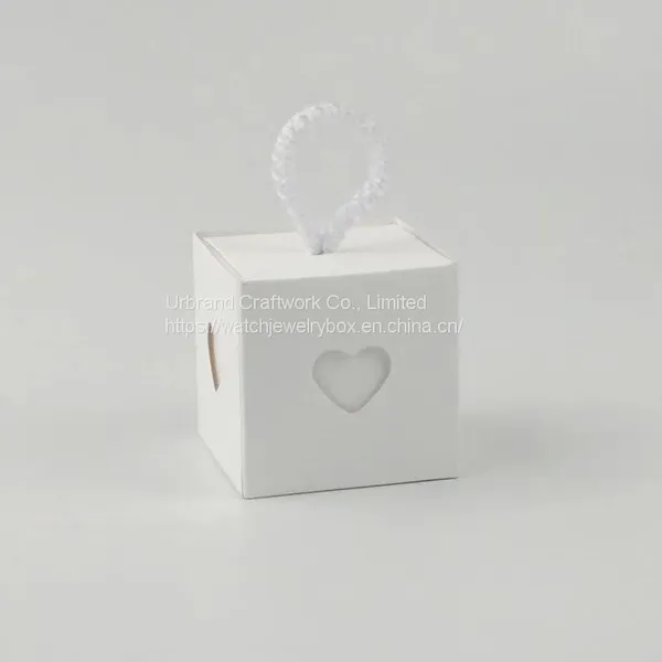 Heart-shaped Retro Kraft Paper Box, Candy Packaging, Wedding Candy Box, Spot Wholesale photo-3