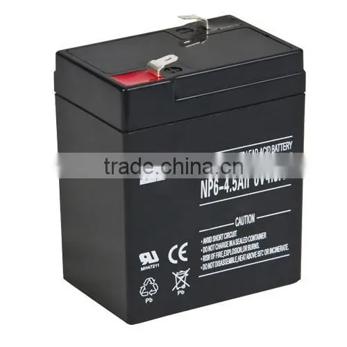 CE MSDS UPS Lead Acid Batteries 6v 4ah Rechargeable Lead Acid Battery photo-2