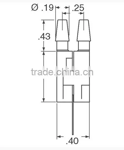 Differential Pressure Sensors, Transducers XPCL XPCL10DTC SENSOR PRESS DIFF 10" H2O 4SIP Barbed photo-3