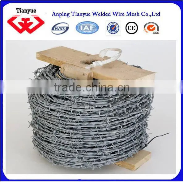 Safety Reliable Quality Hot Dipped Galvanized Barbed Wire photo-3