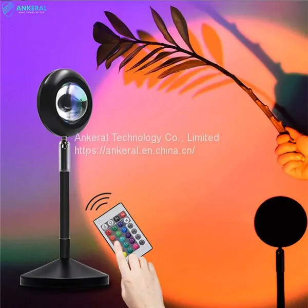 16 Colors Changing UFO Shape Design Sunset Projection Lamp Super China Factory photo-3