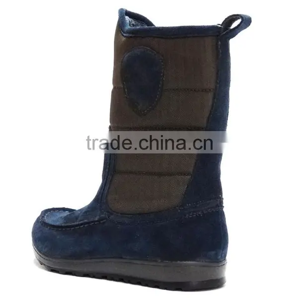 Wiley High Cut Suede Upper Thermal Moccasin Boots photo-3
