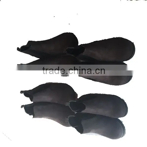 Multicolor Suede Upper Wholesale Cowboy Fashion Children Low Heel Boots With Elastic Band photo-4