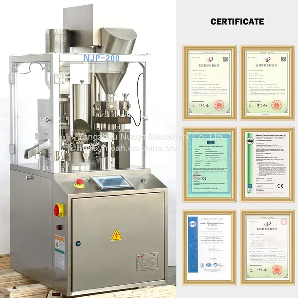 NJP 200 Automatic Pharmaceutical Empty Hard Pill Capsule Filling Machine photo-5
