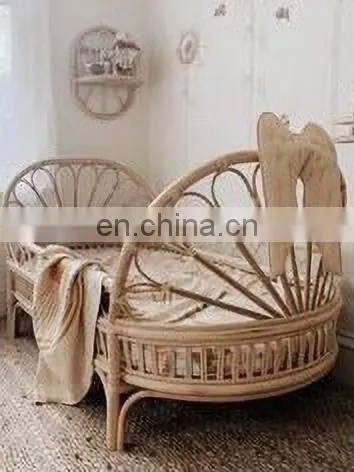 New Double Modern Bamboo Bed Vietnamese Style Top Rank Quality Low Price for Decor Home From Distributor photo-5