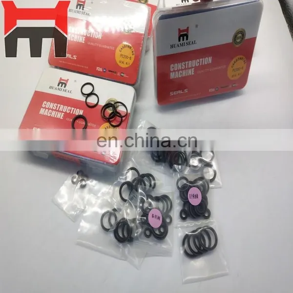 PC200-7 PC200-8 Excavator Control Valve Carbon Ring Seal Kit 708-2L-24680 photo-2