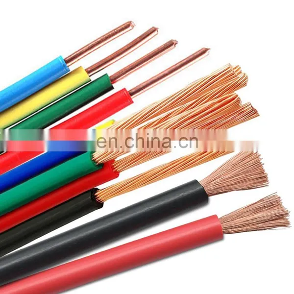 Electrical/Electric Cable Wires 0.5mm 2.5 2.5mm 2mm 4mm 8mm 6mm 12mm Copper Conductor Electric Wire photo-2