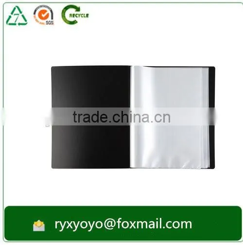 High Quality Factory Multi-pockets Refillable a4 Clear pp Plastic Display Book photo-2