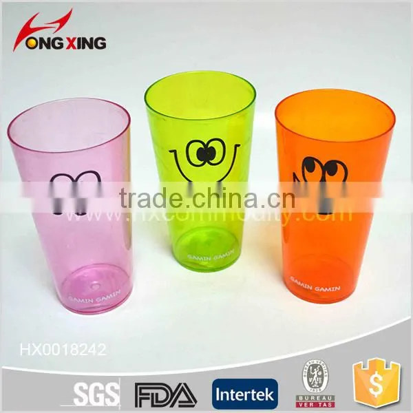 Transparent Colorful Cartoon Printing 21oz Party Reusable Plastic Cup photo-6