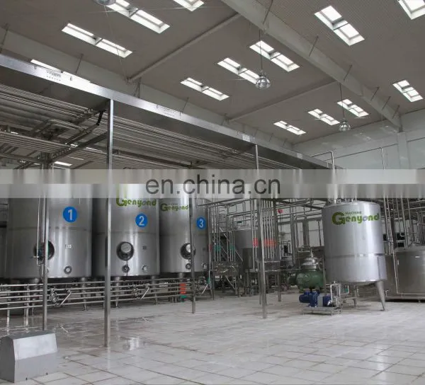 Genyond Factory Flavored Nuts Plate Based Rice Milk Almond Tigernut Soymilk Production Line/Soy Milk Processing Machinery photo-2