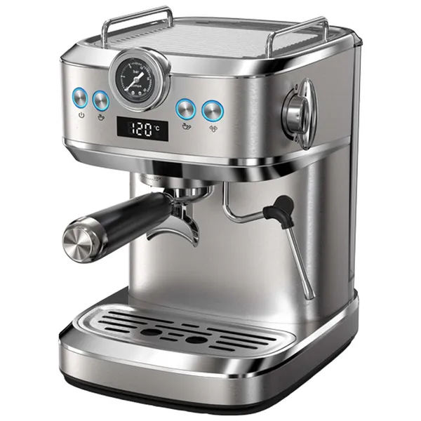 Tenfly Espresso Coffee Maker Factory Custom, Semi-automatic Italy Coffee Machine, Stainless Steel Home Espresso Machine