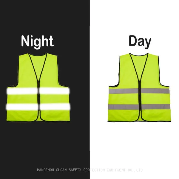 Wholesale Custom Logo Security Construction Work Safety Vest Reflective High Visibility Safety Vest photo-2