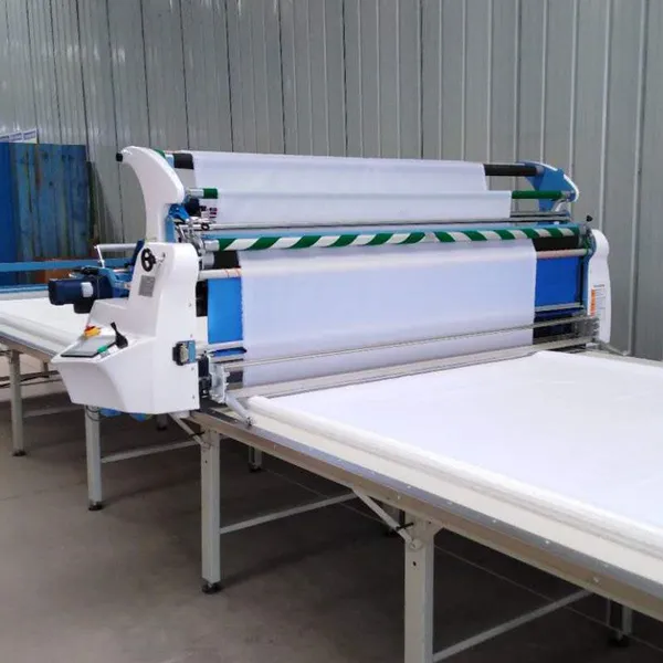 Blue Lotus Automatic Spreader Brand Source Cloth Supporting Machine Cloth Drawing Machine Needle Shuttle Universal Cloth Spreading Machine Non-woven Fabric photo-3