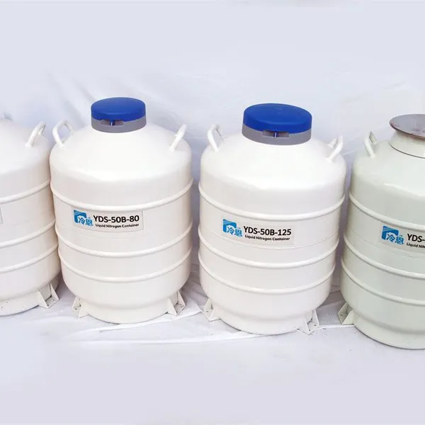 Transport Style Cryogenic Ln2 Dewar Vessels of Animal Semen Artificially Inseminated Yds-50b photo-3