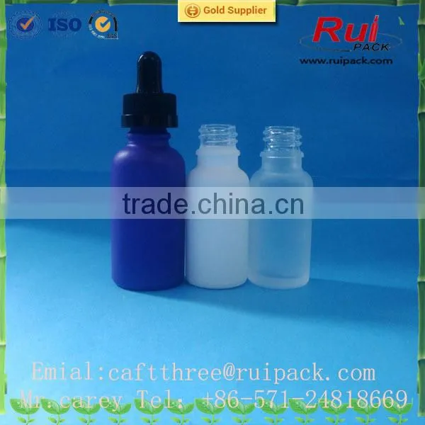 20ml 30ml Glass Frosted Dropper Bottles With Child and Tamper Resident Cap photo-5