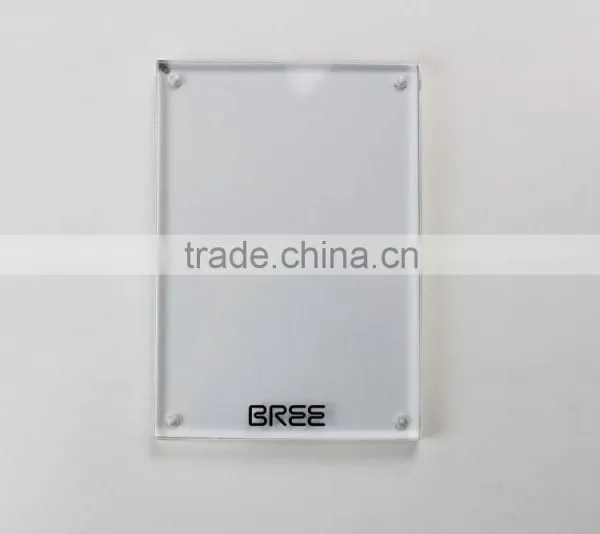 Acrylic Price Tag Holder Stand Clear Acrylic Photo Frame Sign Holder RSH005 photo-2