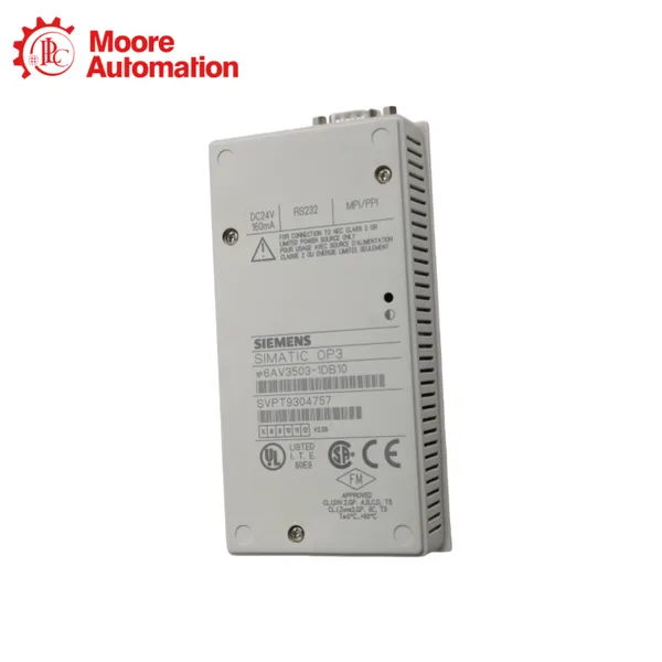 SIEMENS 6AV3503-1DB10 Operator Panel OP3