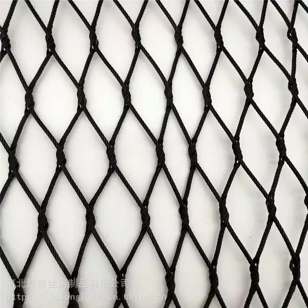 Cheap Price Black Oxide Flexible Stainless Steel SS Wire Rope Aviary Zoo Mesh photo-4