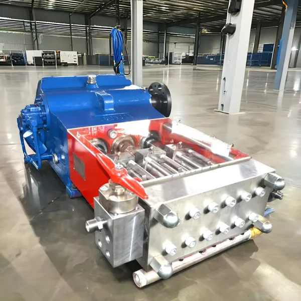 Triplex Plunger Piston Pump High Pressure 1000bar to 1500bar Water Jetting photo-2