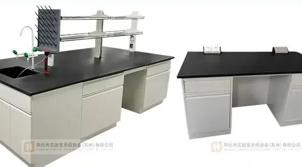Laboratory Workbench Central Workbench Steel-Wood Laboratory Bench Test Bench Laboratory Side Bench Chemistry Desk photo-4