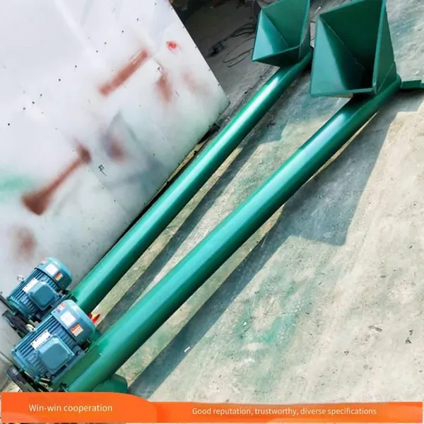Vertical Mobile Feeding Machine, Stainless Steel Powder Screw Conveyor, Tl219 Auger Electric Hoist photo-2