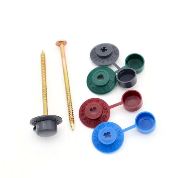 Zinc-Coated Safetop Nails for Industrial Metal Roofing - 3.5mm Shank Diameter photo-5