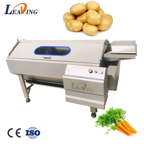 Automatic Sweet Potato Washing and Peeling Machine Auto Sweet Potatoes Brush Washer Peeler Cleaning Machines photo-5
