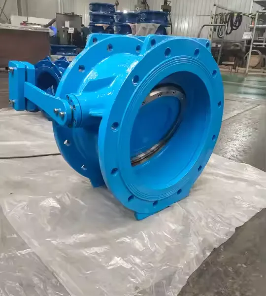 HH47H Tilting-Disc Non Return Check Valve Ductile Iron Cast Iron DN500 DN700 Flange Sewage Check Valve for Water Pump photo-6